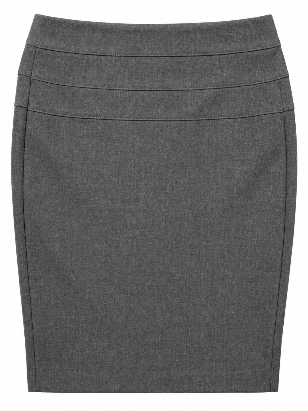 Candie's Gray Tailored Pencil Skirt